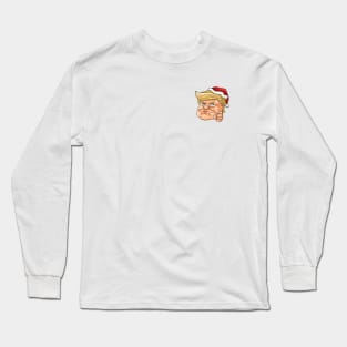 Trump Santa Hat Long Sleeve T-Shirt